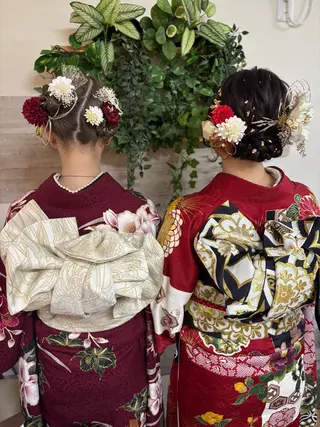 ヘアアレンジ ヘアメ/着付け 清水玲歌のヘアスタイル