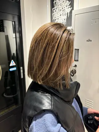 ミディアム shuyu /sunsのヘアスタイル