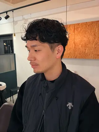 ショート パーマ 暖色/パーマ 🌼クニトウメイのヘアスタイル