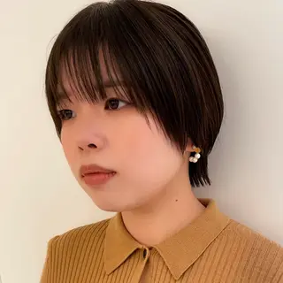 ショート カラー ショート/ボブ/ 吉祥寺/ryoのヘアスタイル