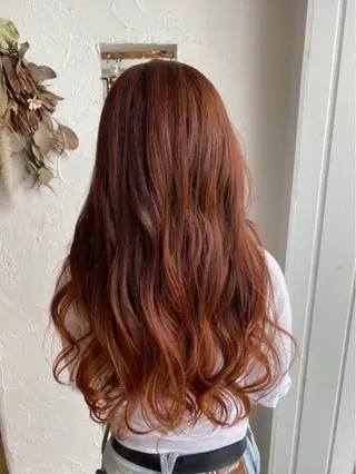 ロング カラー パーマ ヘアアレンジ メンズ キッズ 美容室 ソンリエのヘアスタイル