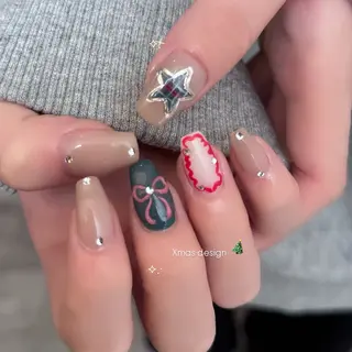 ネイル GRANDE大須 Cecil💜のネイルデザイン