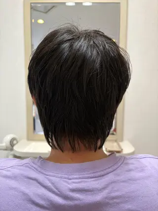 ショート アミーベル🧸🧡 廿日市本店のヘアスタイル