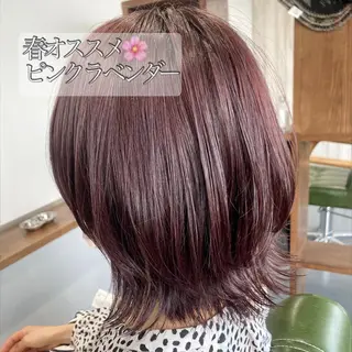 ショート 【髪質改善・矯正 ・ハイライト】ハナカのヘアスタイル