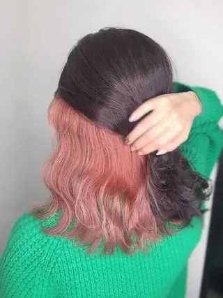 ミディアム 🩵髪質改善🩵 韓国ヘア🩵花澤みりのヘアスタイル