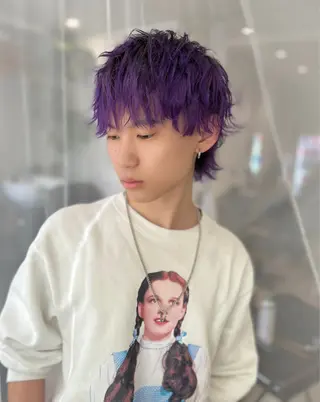 ショート カラー メンズ メンズ特化美容師/ NANA/中屋真之介のヘアスタイル