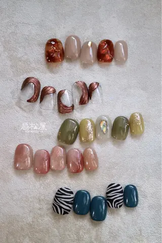 ネイル 扇松屋 marie.nのネイルデザイン
