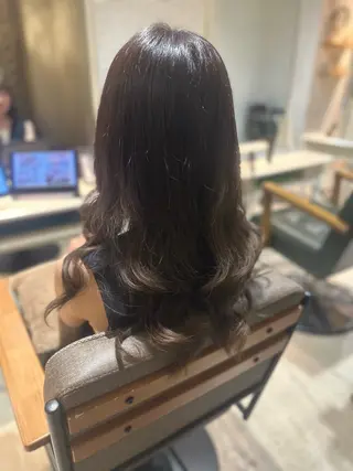 セミロング 林 耕太郎のヘアスタイル