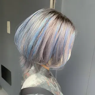 ショート カラー マンツーマン女性 美容師 奏のヘアスタイル