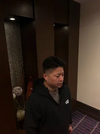 ショート メンズ 藤原 航のヘアスタイル