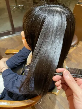 ミディアム stylist YUTOのヘアスタイル