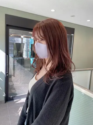 セミロング カラー HIROKI ” stylistのヘアスタイル