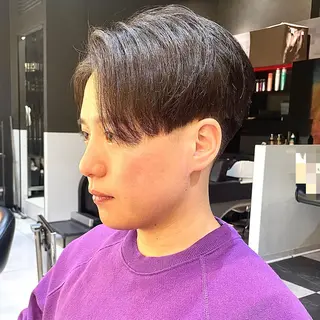 ショート パーマ メンズ メンズヘア特化 崎田 成人のヘアスタイル