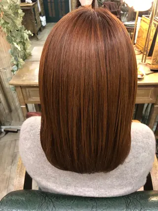 ミディアム ❤︎大人シック ベージュrihoのヘアスタイル