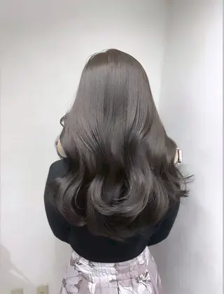 ロング カラー 坂口 誠弥のヘアスタイル