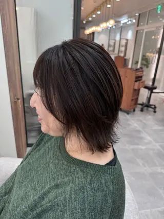 ミディアム Nagisa ナギサのヘアスタイル