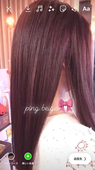 ロング カラー 💎透明感カラー特化 💎TAISEIのヘアスタイル