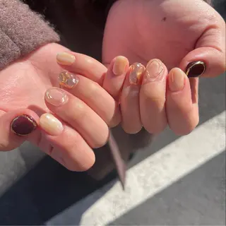 ネイル ニュアンスネイル 💅🏻yuuiのネイルデザイン