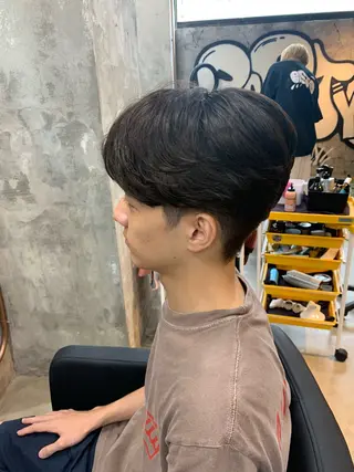 パーマ メンズ ⚡️メンズパーマ特化 mens支持◎/忠地のヘアスタイル