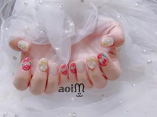 ネイル 葵うさぎ所属・葵うさぎ AIのネイルデザイン