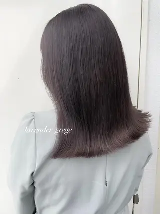 ミディアム カラー パーマ ヘアアレンジ 女性スタイリスト専門サロン Zina 天神所属・NANA／trend style🕊🍑のヘアスタイル