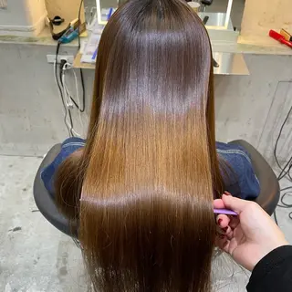 セミロング 韓国レイヤー/髪質 改善🎀ちなみのヘアスタイル