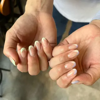 ネイル nail room clear. パラジェル所属・sode shioriのネイルデザイン