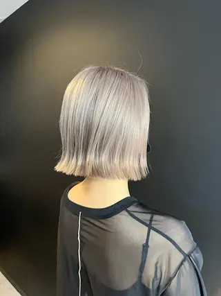 ショート カラー 🦋韓国ヘア 坂本 菜摘🦋のヘアスタイル