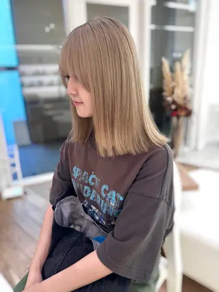 ロング カラー ♡ParveMix 花房 菜乃♡のヘアスタイル