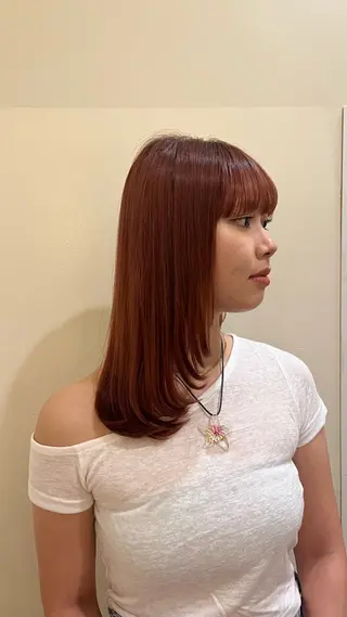 セミロング CHICCA本八幡 平賀ひなたのヘアスタイル