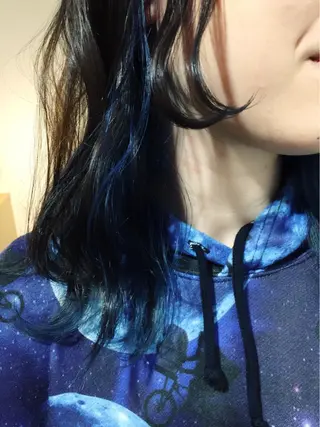 セミロング カラー ヘアアレンジ ✨ハイクオリティ✨ 山本香也のヘアスタイル