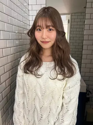 ロング カラー 🎀ハイトーン カラー/宮澤　希🎀のヘアスタイル