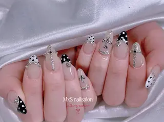 ネイル MxS Nail 【長さだし/フィルイン/マグネット/ワンホンネイル/韓国ネイル/パラジェル】所属・M×S Nail みなのネイルデザイン