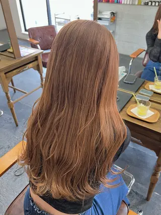 ロング カラー 【SET-UP】 YUITOのヘアスタイル