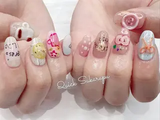 ネイル Quick Sukarupu新宿のネイルデザイン