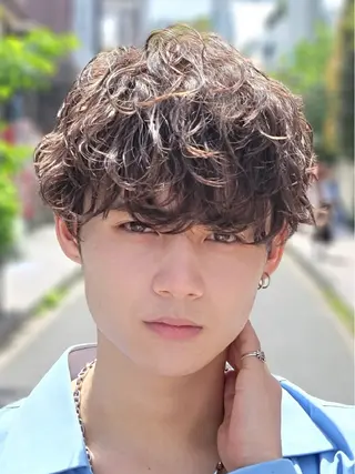 パーマ メンズ fifth天神💥/ パーマ特化/浅井良汰のヘアスタイル