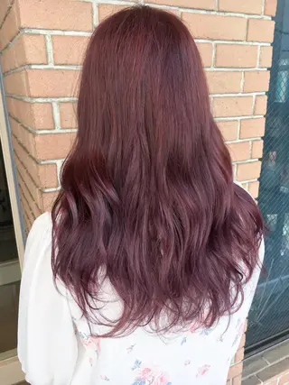 ロング カラー 北條 優輝のヘアスタイル