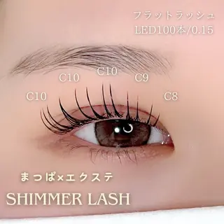 マツエク・マツパ まつげと眉毛の専門店七福神所属・久屋大通駅まつげI 七福神ebisuのマツエク・マツパデザイン