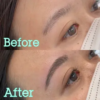 アイブロウ 歯のホワイトニング専門店 MIGAQ 京都四条大宮店所属・佐藤 未来の眉毛・アイブロウイメージ