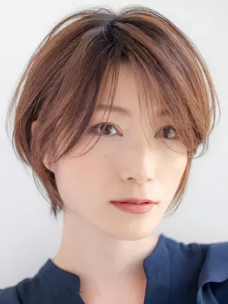 ショート 村岡【店長】 【骨格矯正ショート】のヘアスタイル
