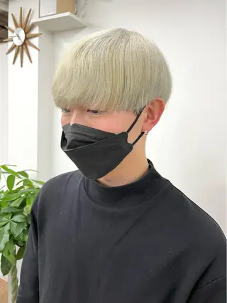 ショート カラー パーマ ヘアアレンジ メンズ 💎髪質改善特化💎 RUITOのヘアスタイル