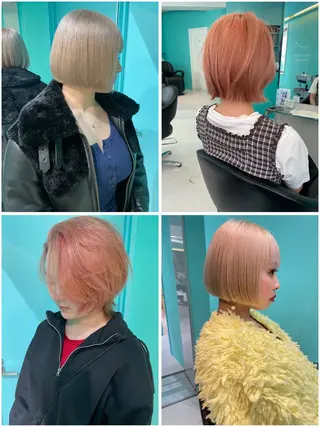 ショート カラー 🫧ショート/ボブ 池袋西口・泡渕✂️のヘアスタイル