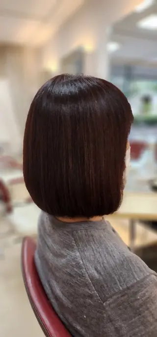 ミディアム カラー hairmake Juinのヘアスタイル