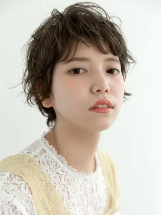 ショート robe所属・ツジガキ ユウスケのヘアスタイル