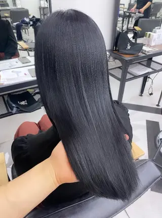 ロング カラー emu所属・けいこ🍊ニュアンス ネイル/個性派ネイルのネイルデザイン