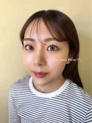 マツエク・マツパ もりやま りりかのヘアスタイル