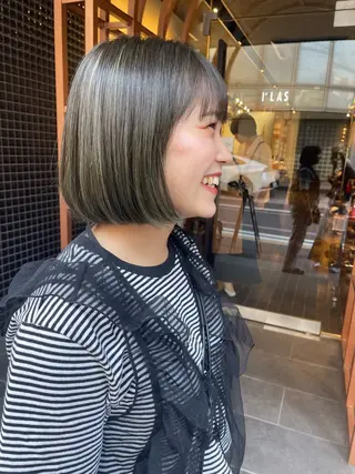 ショート カラー Canon/ インナーカラー/四条のヘアスタイル