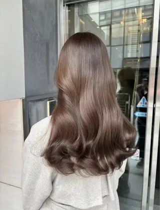 ロング カラー ‎Lby home 🪽mikuのヘアスタイル