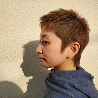 ショート 社内カット講師・店長 菅原賢一のヘアスタイル