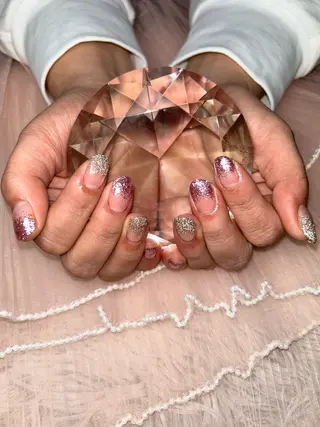 ネイル Nail salon Ehre 梅田店所属・嶋田 明日香のネイルデザイン